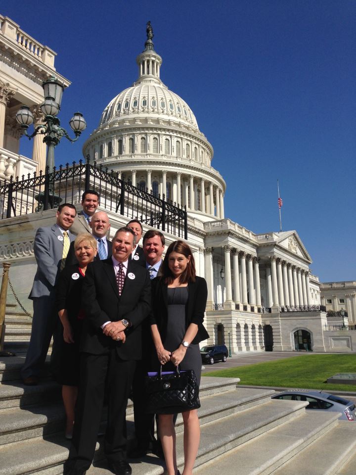 Devine team members visit Washington DC Capitol building