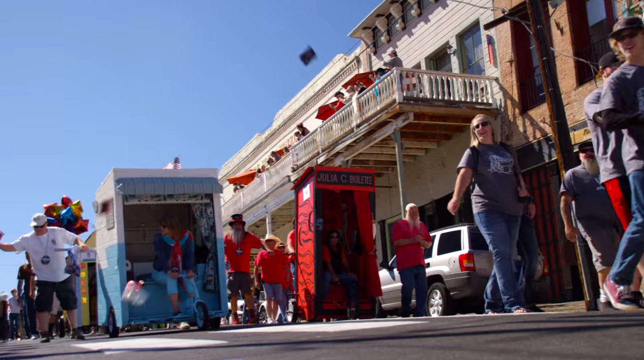 FROM NORTHERN NEVADA: OUTHOUSE RACES