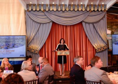 Karen Podium 2018 State of the Port Luncheon